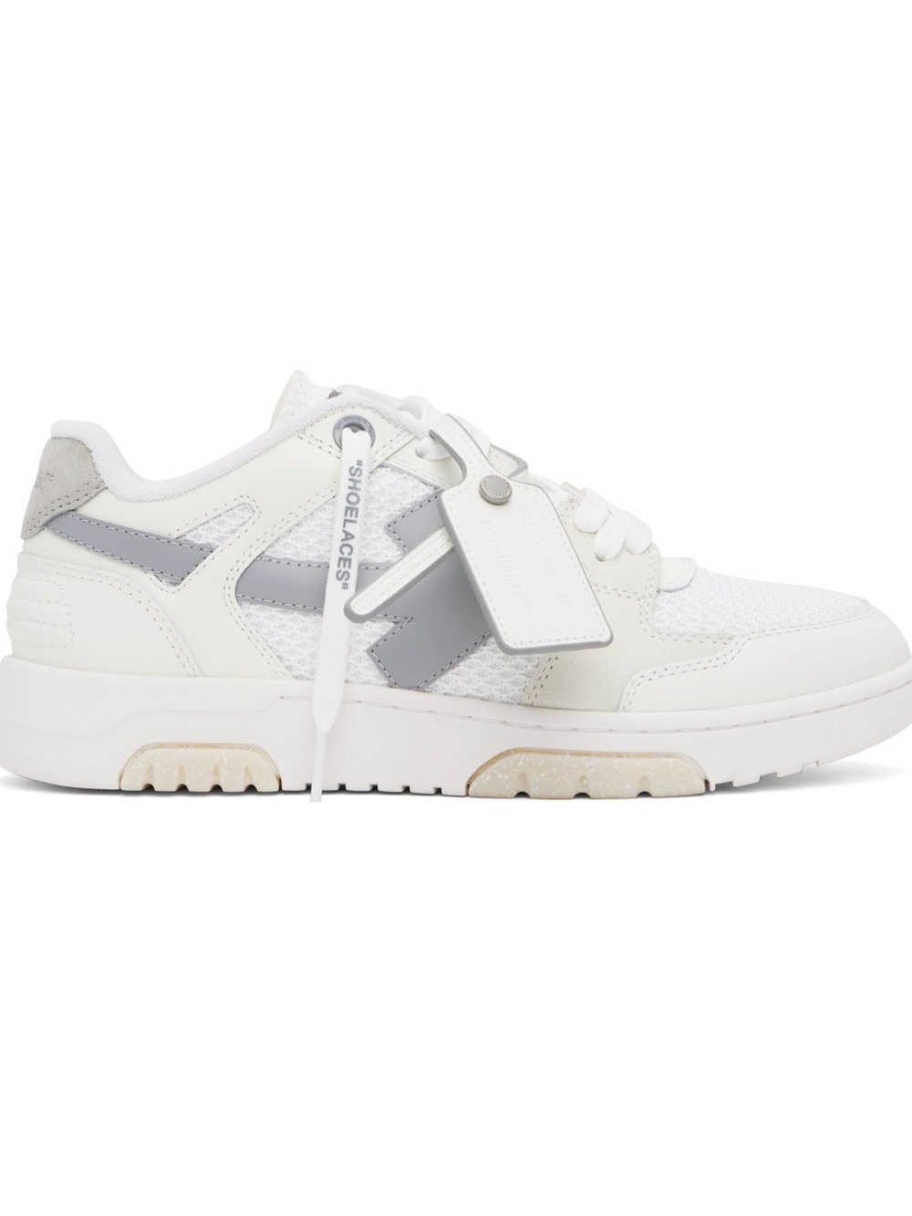 OFF-WHITE Out Of Office Women’s Sneakers – White & Grey | EU 37.5